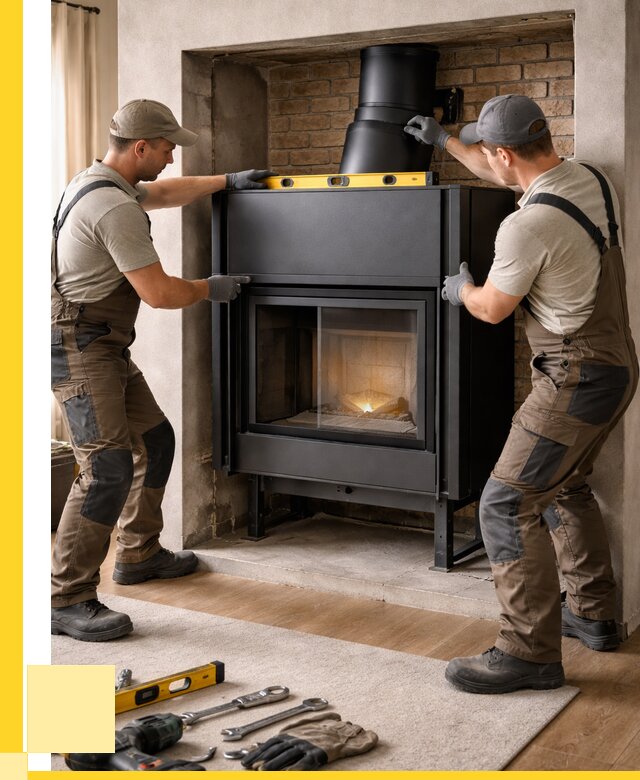 Установка каминных топок в Ессентуках под ключ от 18355 р. | ЭриданСсн