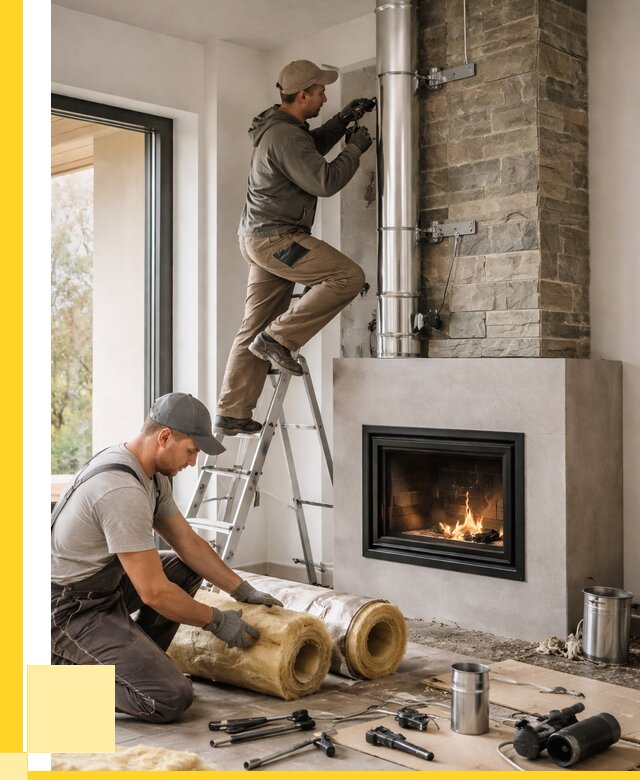 Монтаж дымоходов для каминов в Ессентуках от 15296 р. ЭриданСсн