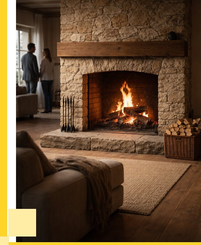 Открытые камины под ключ в Ессентуках от 152955 р. ЭриданСсн