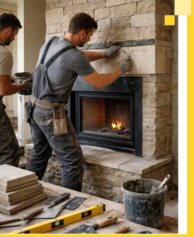 Проектирование и установка открытых каминов в Ессентуках