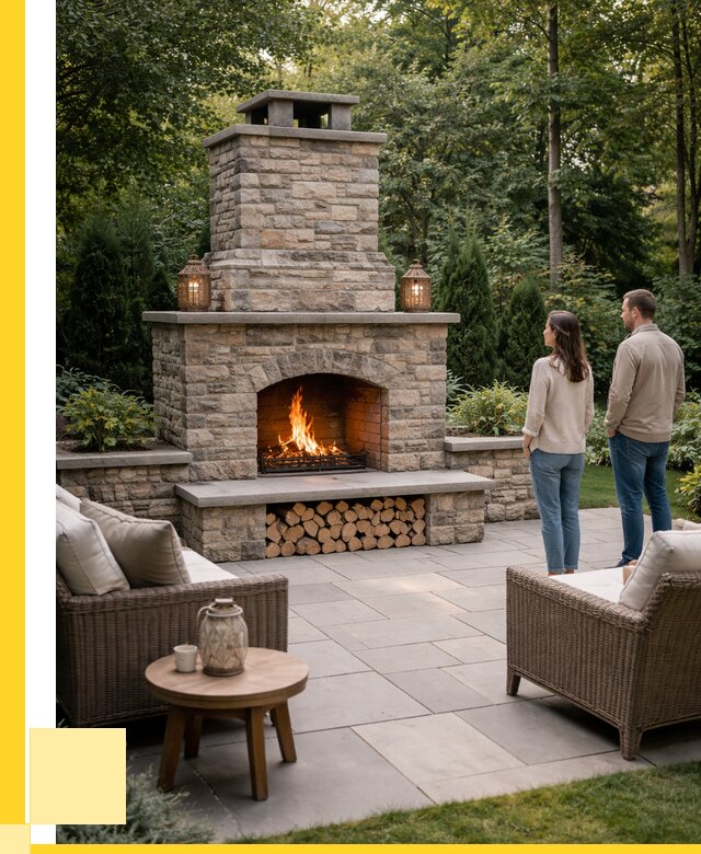 Уличные камины из кирпича в Ессентуках от 152955 р. | ЭриданСсн