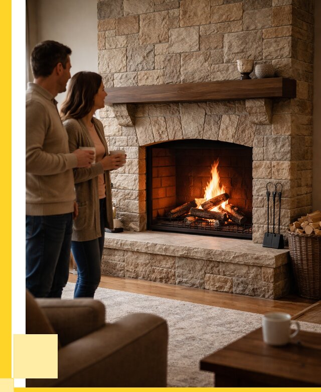 Каменные камины на заказ в Ессентуках от 183546 р. | ЭриданСсн