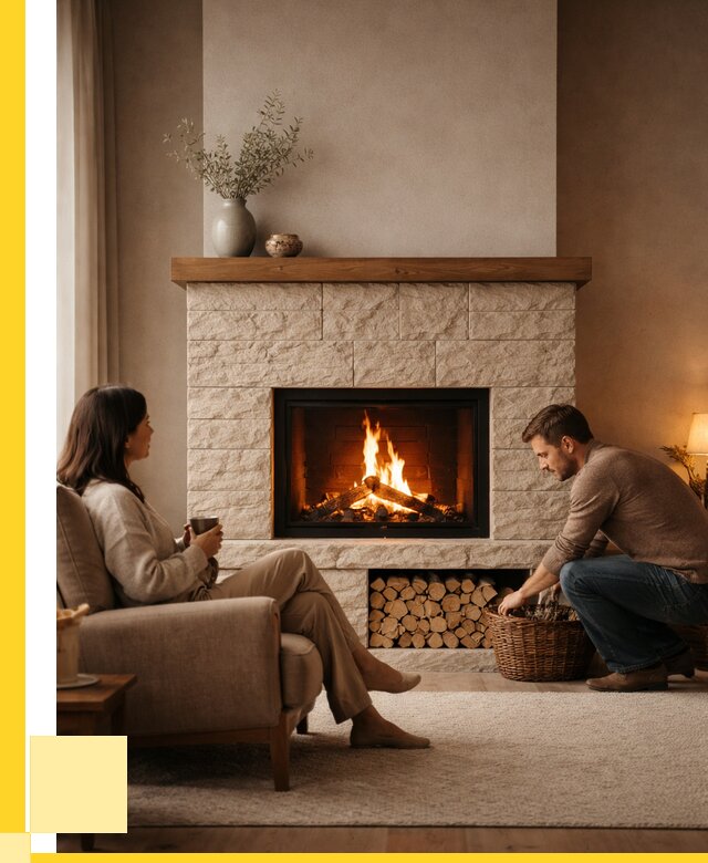 Камины для дома в Ессентуках под ключ от 152955 р. | ЭриданСсн