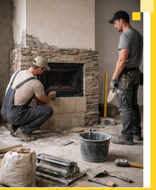 Камины под ключ в Ессентуках: проект, изготовление и монтаж