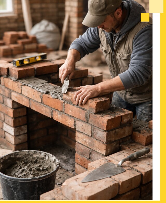 Кладка каминов под ключ в Ессентуках профессиональная отделка и монтаж