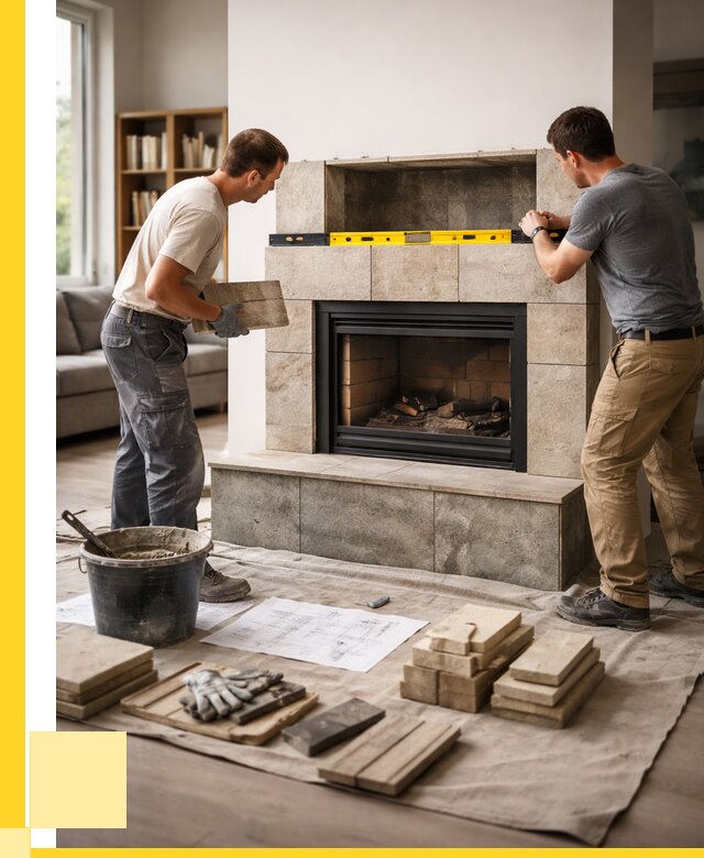 Монтаж каминов и установка в Ессентуках от 45887 р. | ЭриданСсн