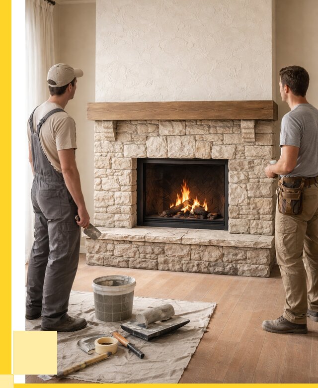 Отделка каминов в Ессентуках от 6628 р. под ключ | ЭриданСсн