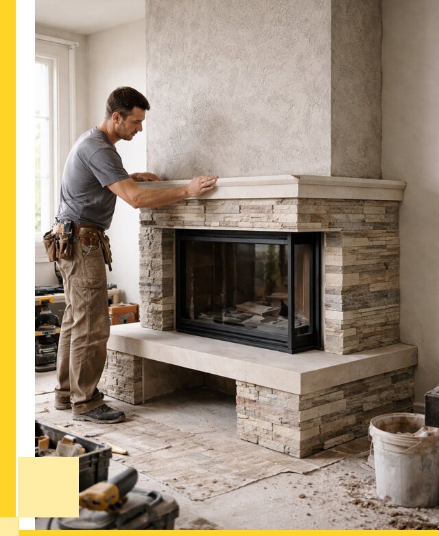 Изготовление каминов под ключ в Ессентуках от 152955 р. | ЭриданСсн