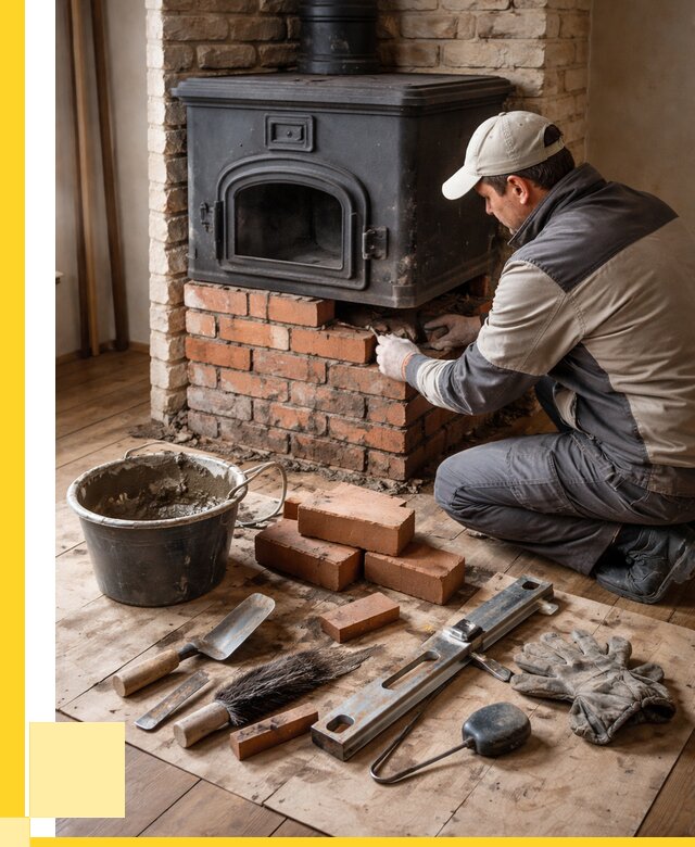 Ремонт печей в Ессентуках от 12236 р., услуги печника ЭриданСсн