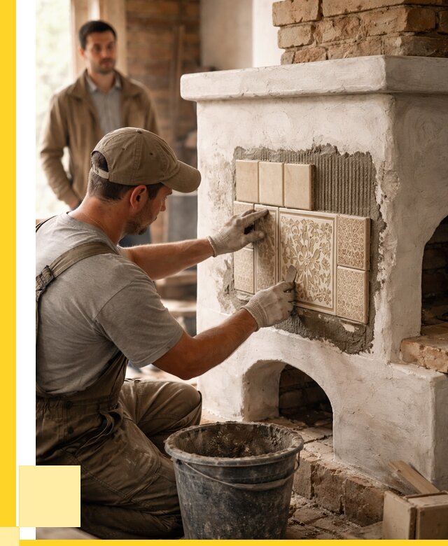 Отделка печей и банных печей в Ессентуках от 35690 р. | ЭриданСсн