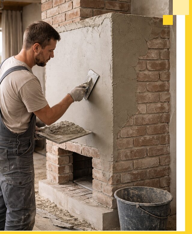 Отделка печей и облицовка каминов в Ессентуках под ключ