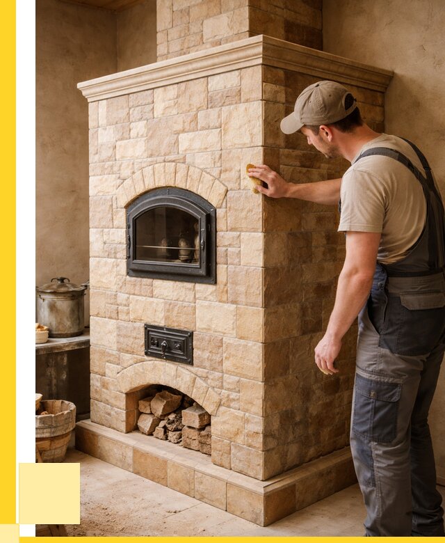 Облицовка печей в Ессентуках от 4589 р. под ключ | ЭриданСсн