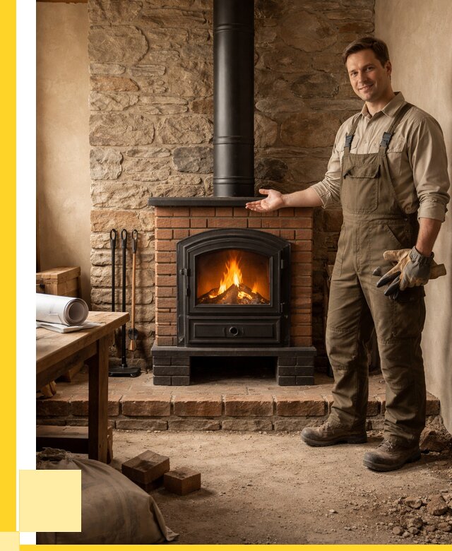 Печи отопительные из кирпича в Ессентуках от 81576 р., ЭриданСсн