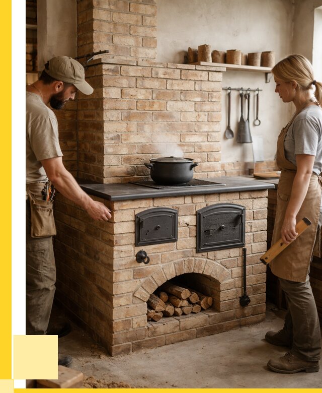 Варочно отопительные печи в Ессентуках от 91773 р. | ЭриданСсн