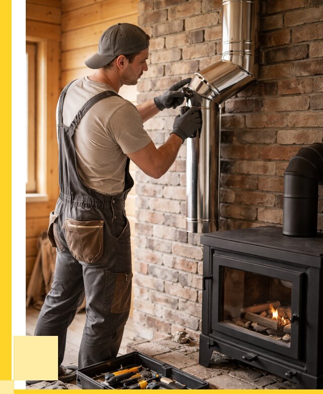 Монтаж дымоходов для печей в Ессентуках от 7648 р. | ЭриданСсн
