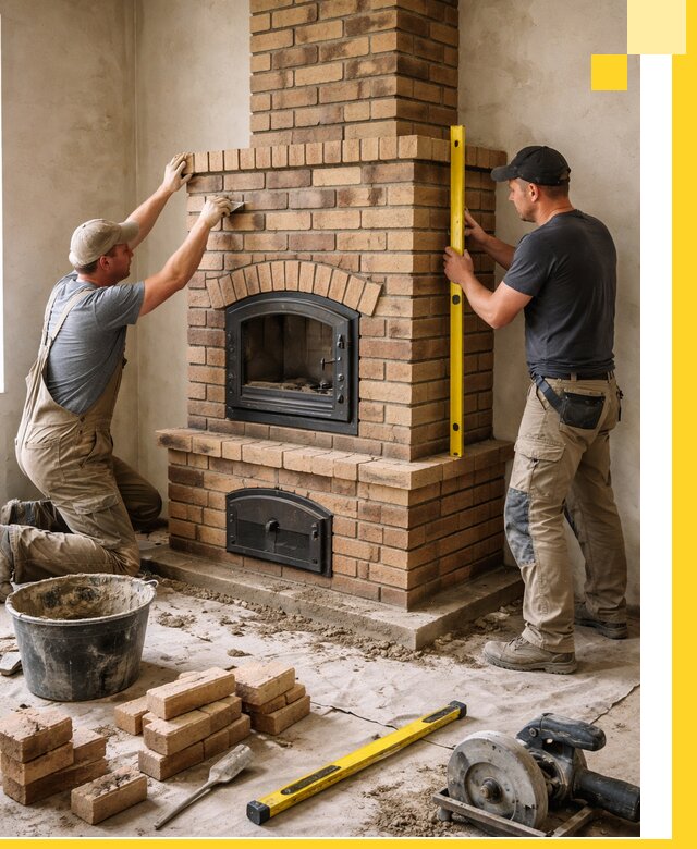 Продажа и установка печей и каминов для дома под ключ в Ессентуках