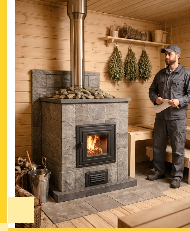 Печи для бани под ключ в Ессентуках от 122364 р. | ЭриданСсн