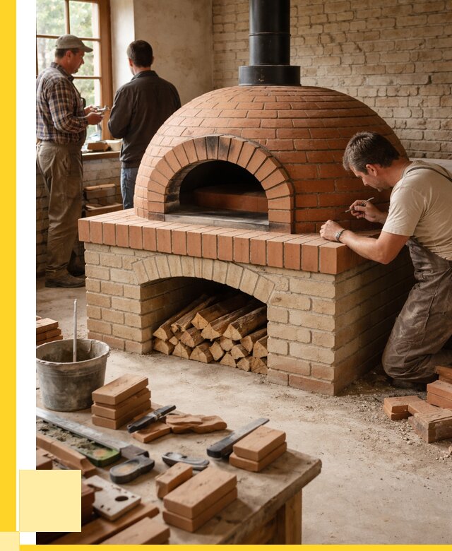 Помпейская печь дровяная для пиццы в Ессентуках | ЭриданСсн от 203940 р.