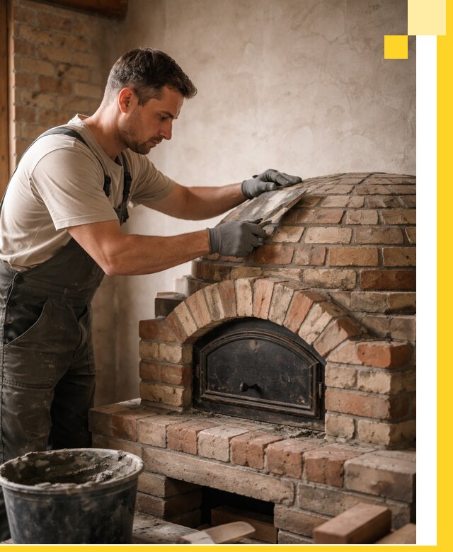 Изготовление и монтаж помпейских печей на заказ в Ессентуках