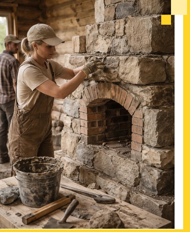 Каменные печи на заказ и монтаж в Ессентуках, долговечные решения