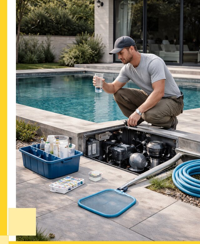 Обслуживание бассейнов в Ессентуках от 4589 р. - сервис ЭриданСсн