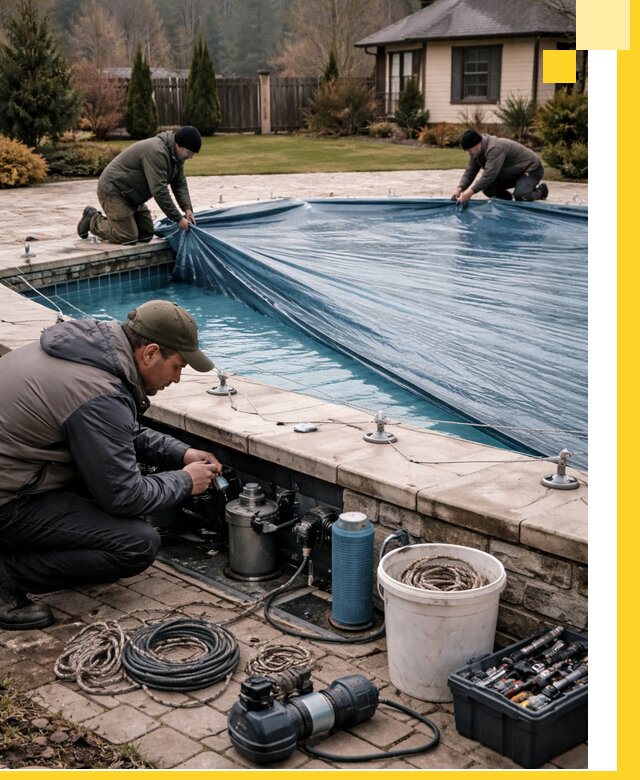 Консервация бассейнов в Ессентуках: подготовка к длительному хранению