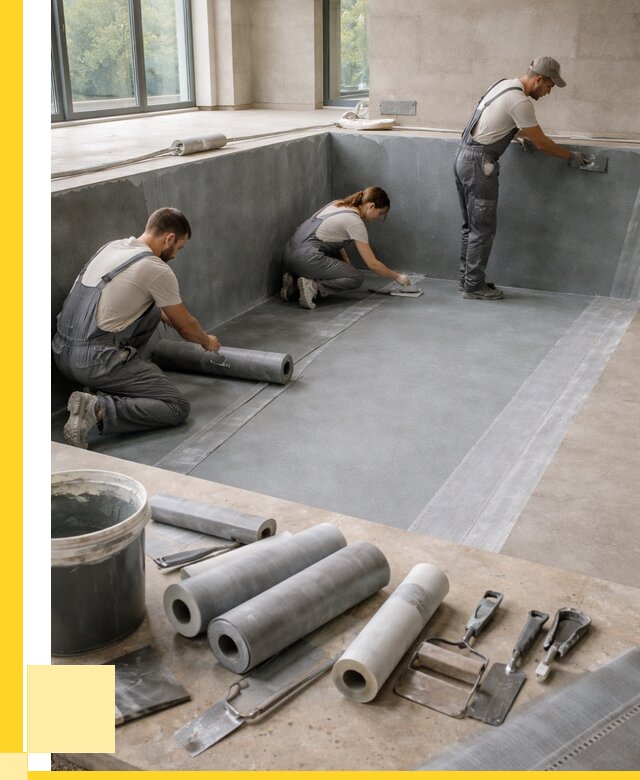 Гидроизоляция бассейнов в Ессентуках от 2039 р., ЭриданСсн