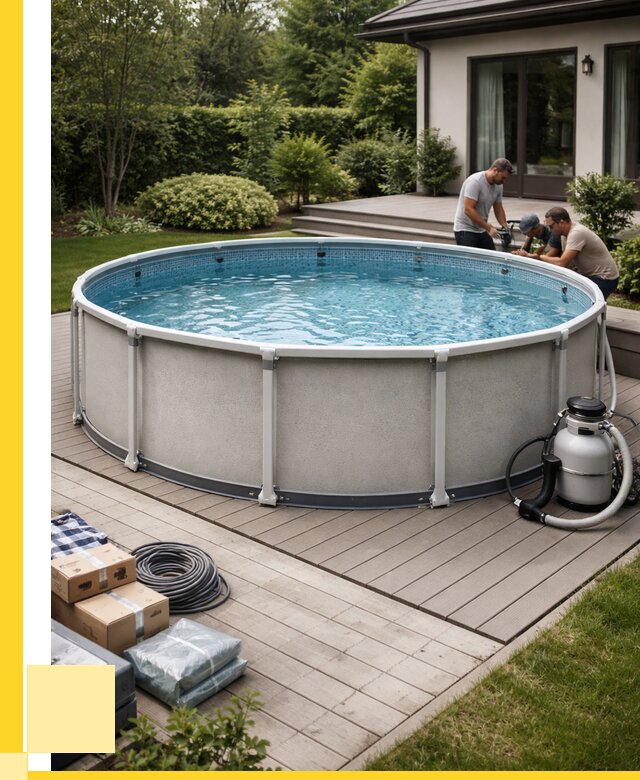 Купить каркасные бассейны в Ессентуках от 45887 р. | ЭриданСсн