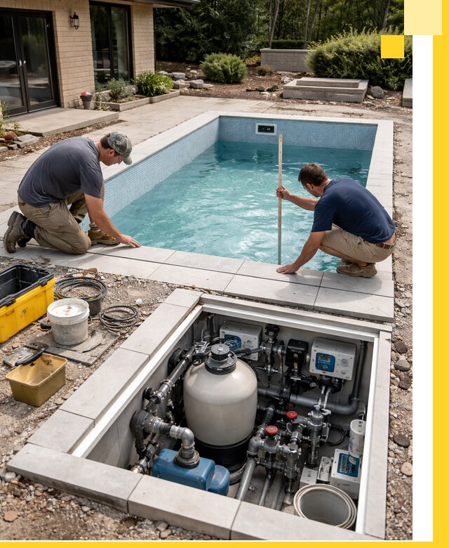 Строительство качественных домашних бассейнов под ключ в Ессентуках