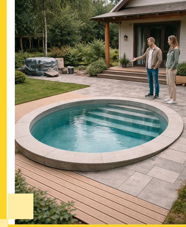 Бассейн на даче под ключ в Ессентуках от 203940 р., ЭриданСсн