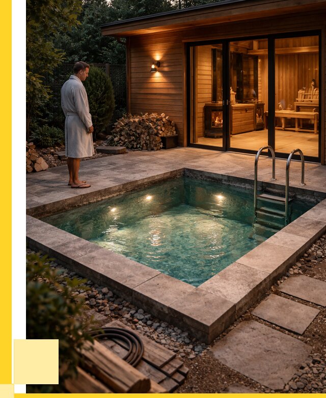 Бани с бассейном под ключ в Ессентуках от 96872 р. | ЭриданСсн