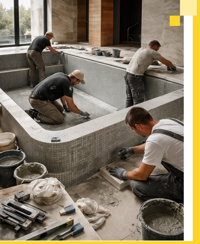 Строительство и установка СПА бассейнов под ключ в Ессентуках