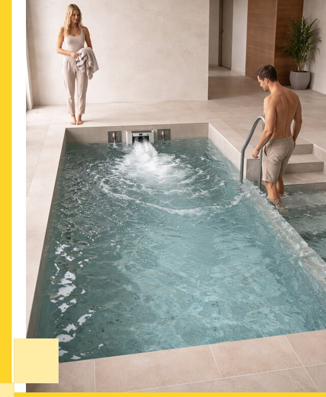 Бассейн с противотоком в Ессентуках от 254925 р. | ЭриданСсн