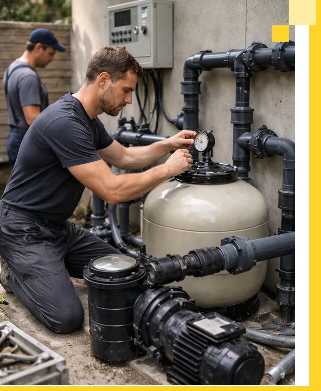 Поставка и монтаж фильтровального оборудования для бассейнов в Ессентуках