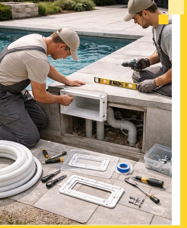 Поставка и установка скиммеров для бассейнов в Ессентуках