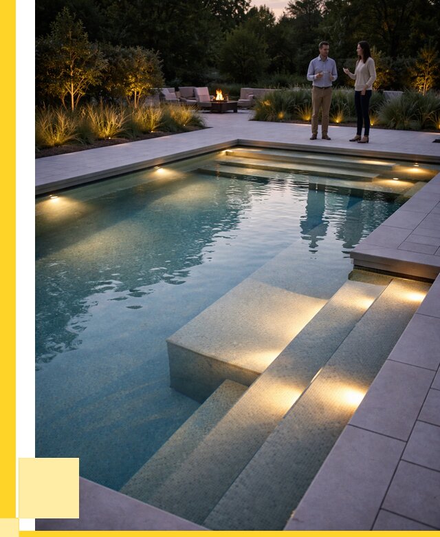 Освещение бассейнов в Ессентуках под ключ от 25493 р. | ЭриданСсн