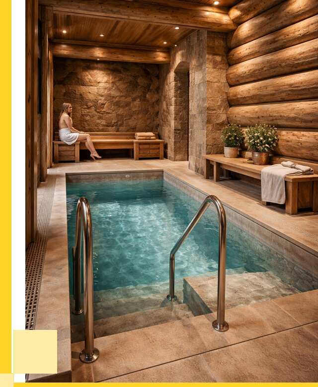 Аренда бани с бассейном в Ессентуках от 1529550 р. | ЭриданСсн