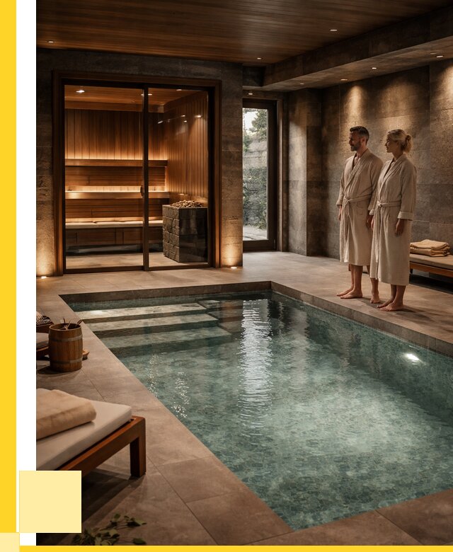 Сауна с большим бассейном в Ессентуках от 1223640 р. ЭриданСсн