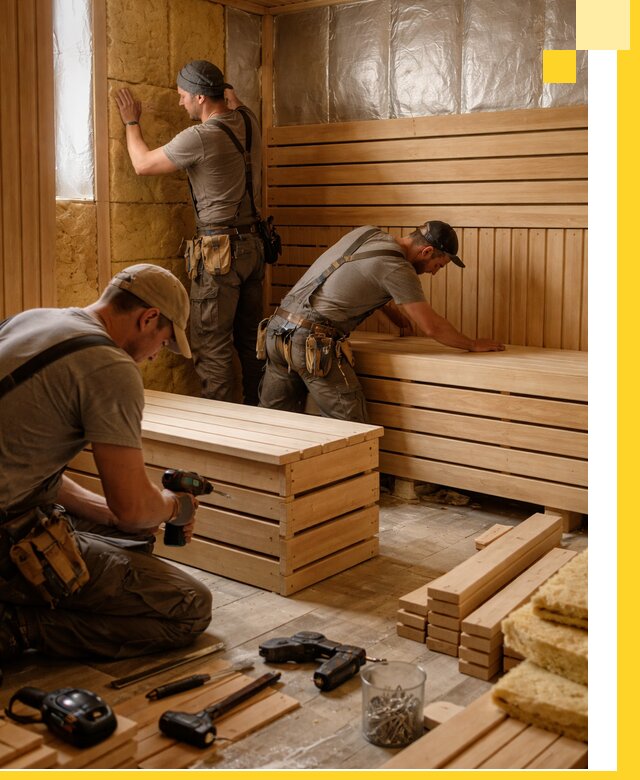 Профессиональное строительство саун под ключ в Ессентуках