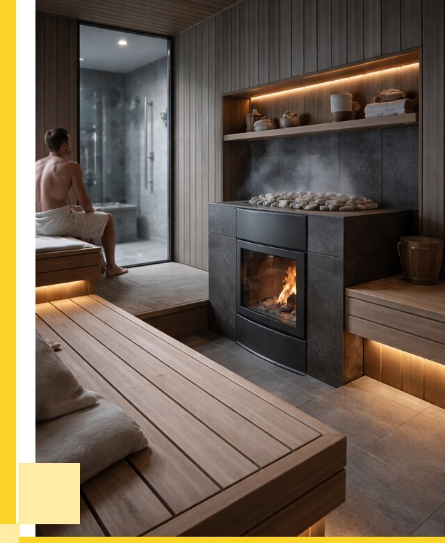 Проект сауны в частном доме в Ессентуках от 35690 р. | ЭриданСсн