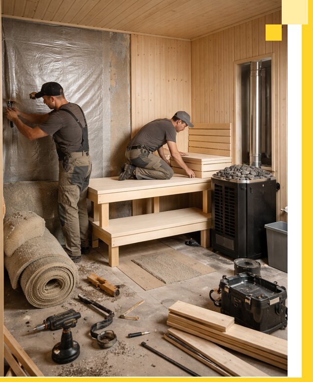 Проекты саун под ключ в Ессентуках дизайн и строительство