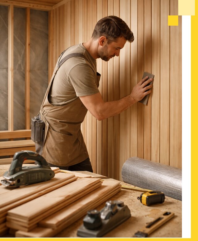 Профессиональная отделка саун и парных под ключ в Ессентуках