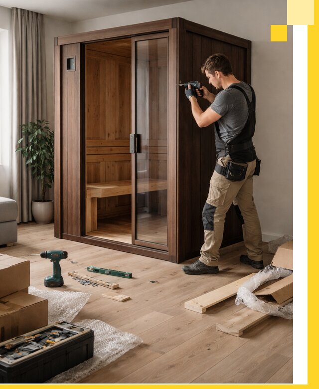 Установка и производство мини саун под ключ в Ессентуках