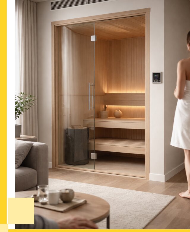 Сауна в квартире под ключ в Ессентуках от 122364 р. ЭриданСсн