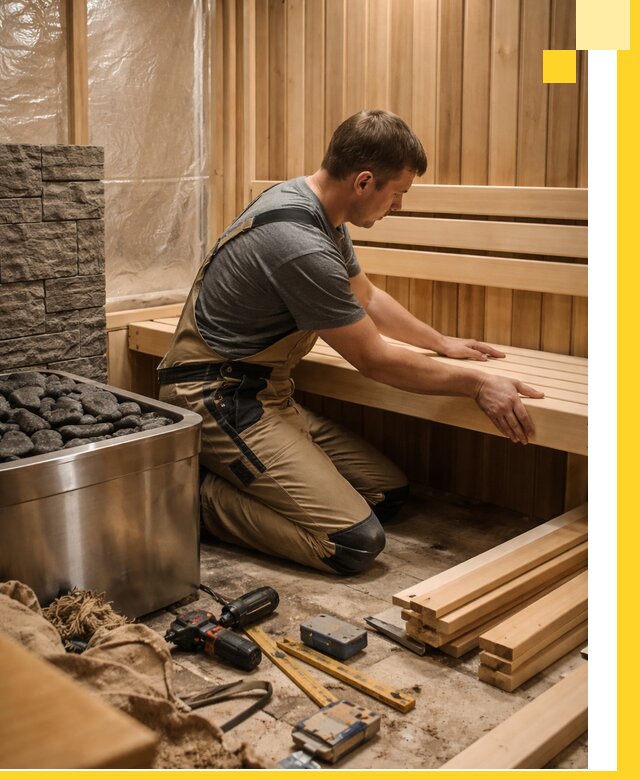 Сауны для дома под ключ с проектированием и монтажом в Ессентуках