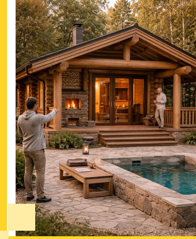 Проекты бань и хамам в Ессентуках от 25493 р. | ЭриданСсн