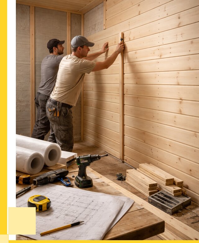 Обшивка бани вагонкой в Ессентуках от 1224 р., ЭриданСсн