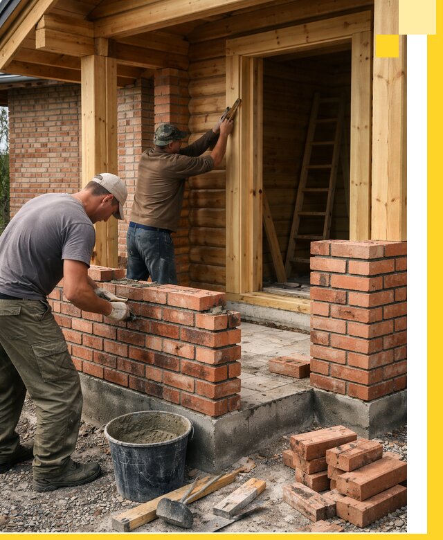 Строительство кирпичных бань под ключ в Ессентуках с гарантией качества