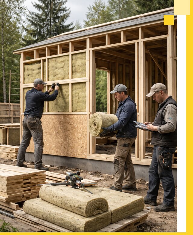 Проектирование и строительство каркасных бань в Ессентуках под ключ