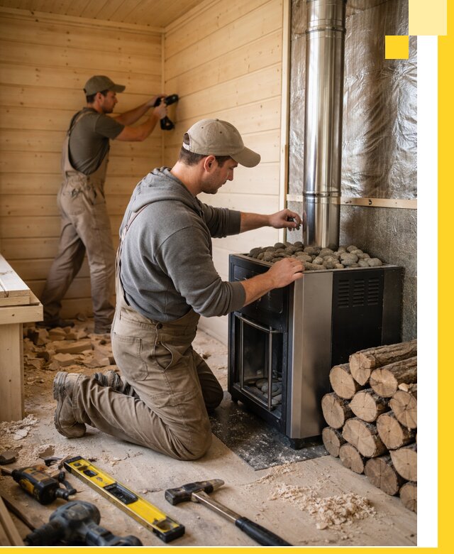 Строительство деревянных бань под ключ в Ессентуках проекты и монтаж